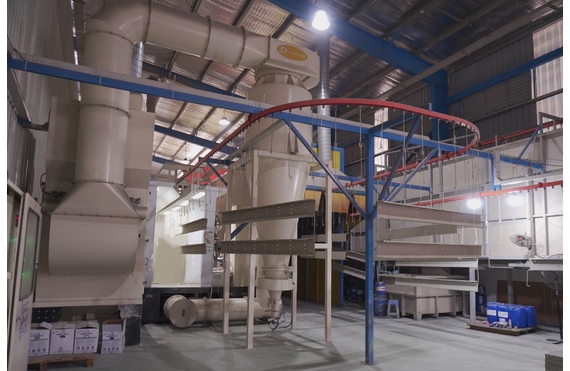 Dây chuyền sơn tự động