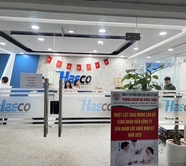 HAECO tổ chức khám sức khoẻ định kì cho người lao động năm 2025
