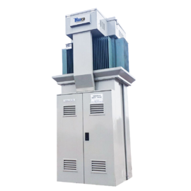 One pillar substation