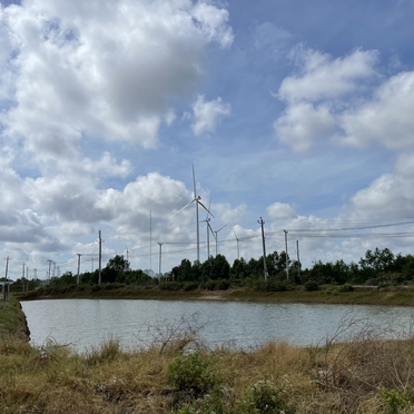 Trạm biến áp 110kV - Nhà máy điện gió Lạc Hoà